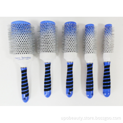 Ceramic Hair Brush #69601- White
